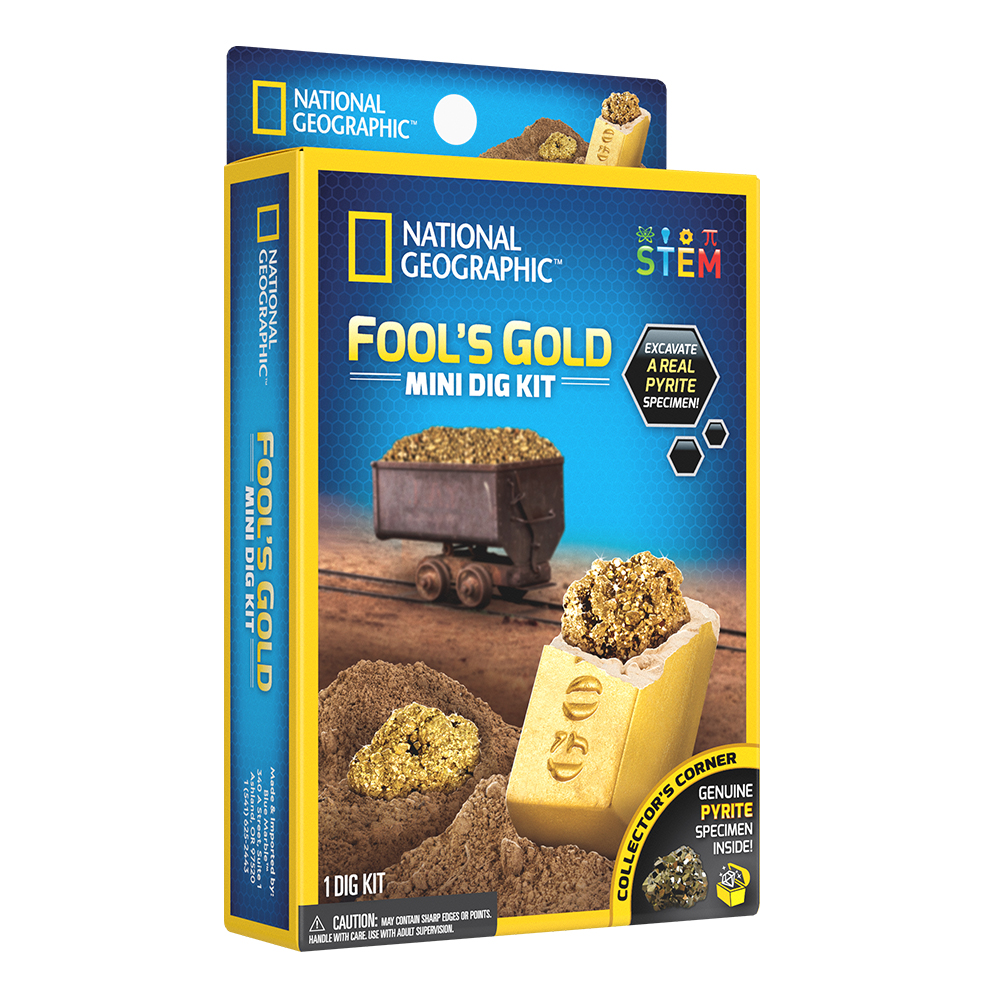 National Geographic Impulse Mini Dig Fool's Gold
